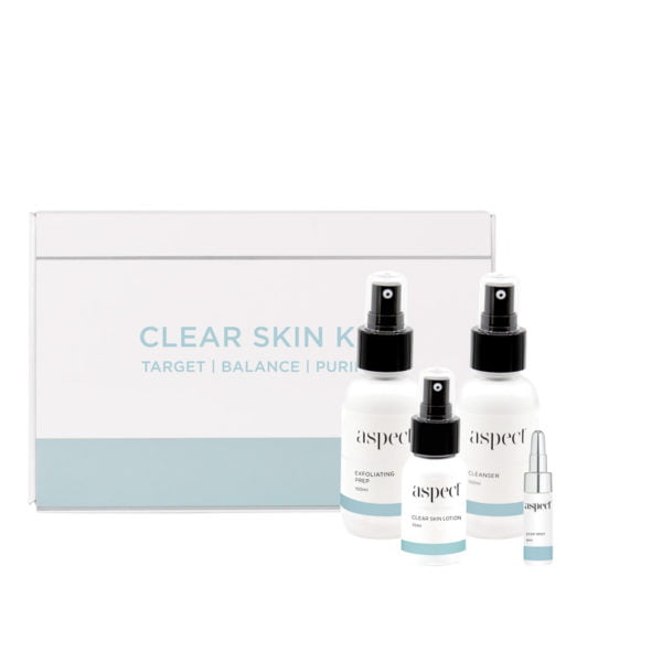 Clear Skin Kit with products OCT19